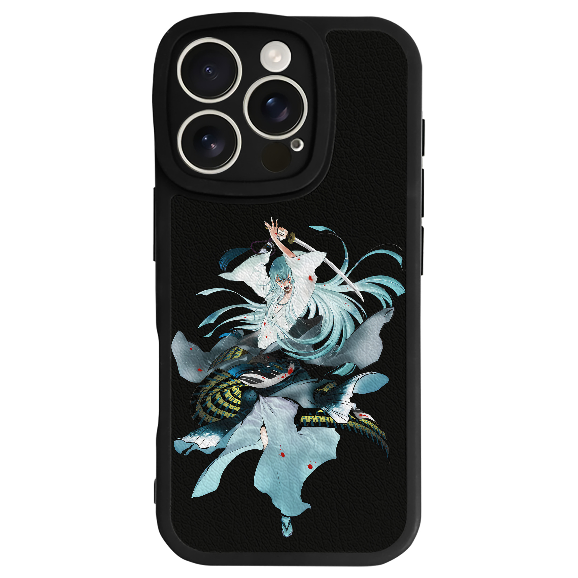 （画像用） 刀剣乱舞 Touken Ranbu 【iPhone 16シリーズ対応】シリコンスマホケース（レザー調） 材質：シリコン
